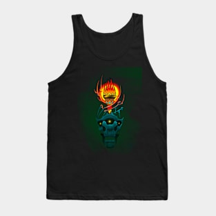 Torch with skull Tank Top